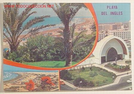 Postales: 5169 - PLAYA DEL INGLES - GRAN CANARIA . No circulada .
