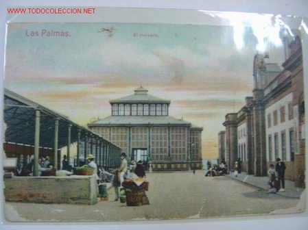 Postales: LAS PALMAS El Mercado - Foto 1