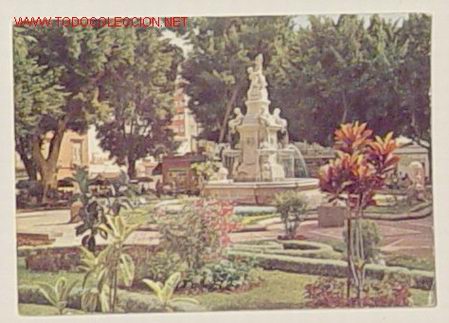 Postales: SANTA CRUZ DE TENERIFE-PLAZA WEILER.No circulada.