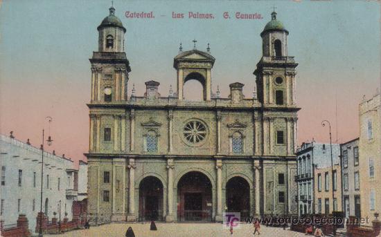 Postales: CATEDRAL - GRAN CANARIA - LAS PALMAS.- - Foto 1
