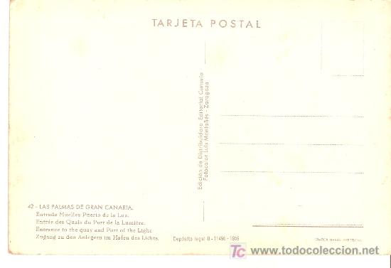 Postales: POSTAL DE LAS PALMAS DE GRAN CANARIA - Foto 2