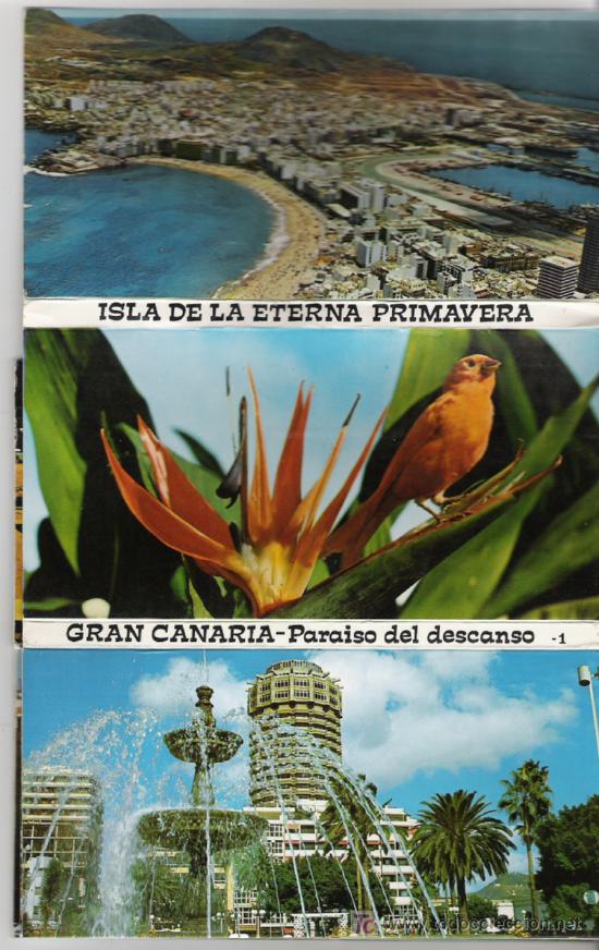 Postales: BONITO BLOQUE DE 10 POSTALES DE GRAN CANARIA