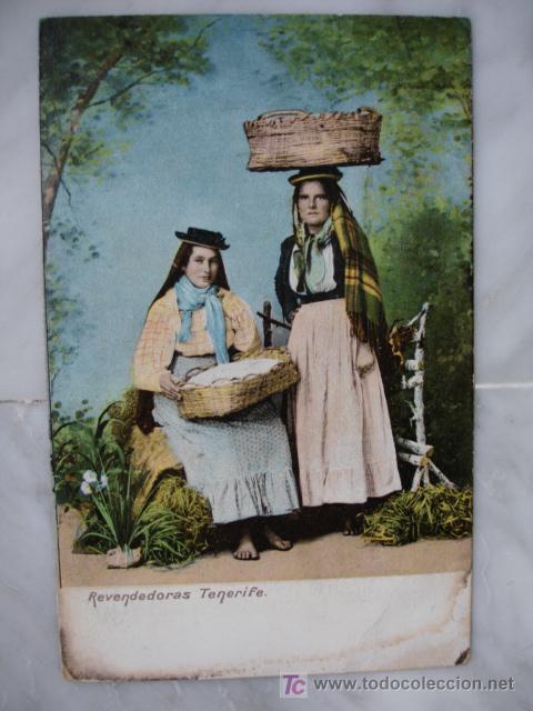 Postales: REVENDEDORAS ,TENERIFE - Foto 1