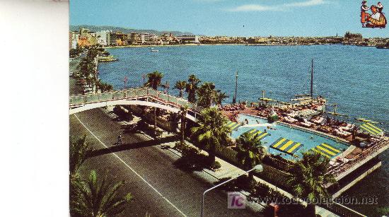 Postales: Paseo Maritimo Palma de Mallorca. - Foto 1