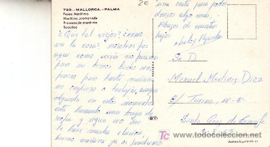 Postales: reverso postal - Foto 2