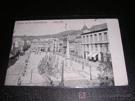 Postales: TENERIFE, PLAZA DE LA CONSTITUCION - Foto 1