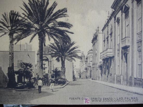 Postales: FUENTE DEL ESPIRITU SANTO,LAS PALMAS - Foto 1