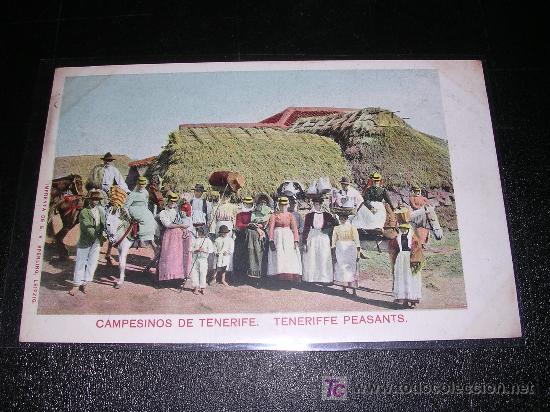 Postales: CAMPESINOS DE TENERIFE, - Foto 1