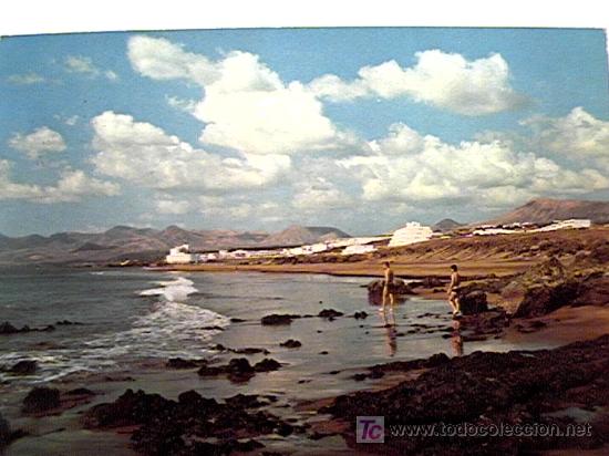 Postales: POSTAL DE LANZAROTE DE LOS A&Ntilde;OS 70 - Foto 1