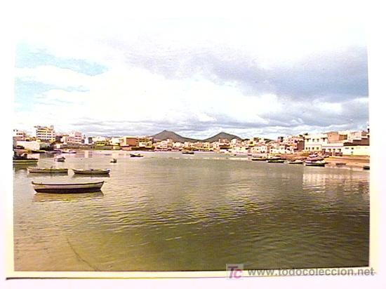 Postales: POSTAL DE ARRECIFE, LANZAROTE,  DE LOS A&Ntilde;OS 80