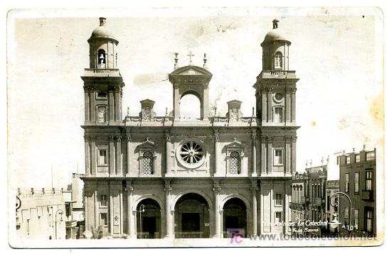 Postales: LAS PALMAS, LA CATEDRAL,               P19399 - Foto 1