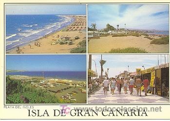Postales: 7-1203. Postal Playa del Ingles (Canarias) - Foto 1