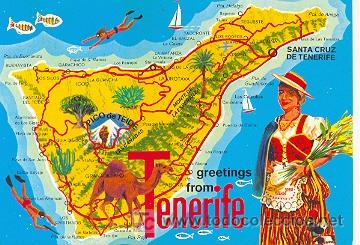Postales: 7-1208. Postal Tenerife - Foto 1