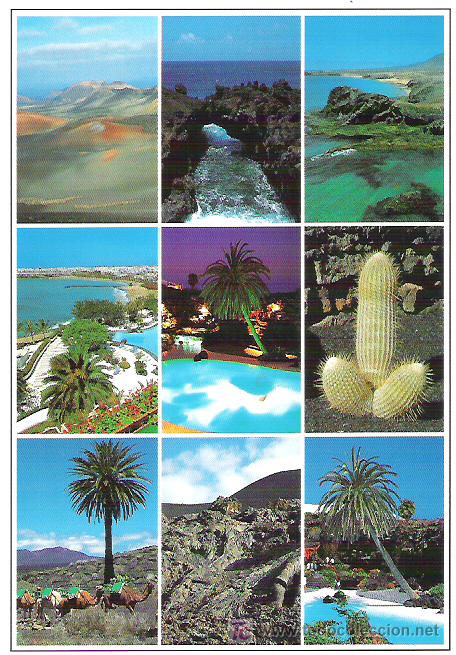 Postales: 181 YL - LANZAROTE *** CIRCULADA - Foto 1