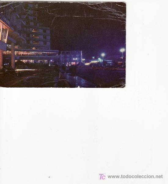 Postales: PUERTO DE LA CRUZ. AVENIDA DE COLON-NOCTURNO. CIRCULADA.