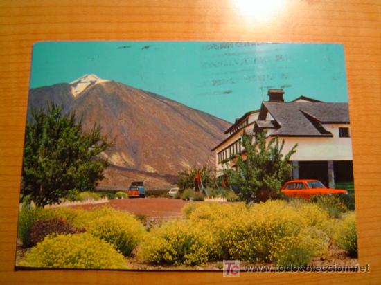 Postkarten: POSTAL TELERIFE PARADOR DE TURISMO Y EL TEIDE CIRCULADA