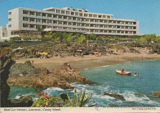Postales: POSTAL DE LANZAROTE HOTEL LOS FARIONES ISLAS CANARIAS