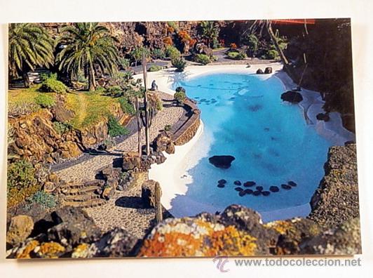 Postales: JAMEOS DEL AGUA-LANZAROTE.No circulada.