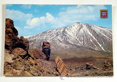 Postales: 25-TENERIFE.EL TEIDE (3717)DESDE EL MIRADOR DE UCANA.No circulada.