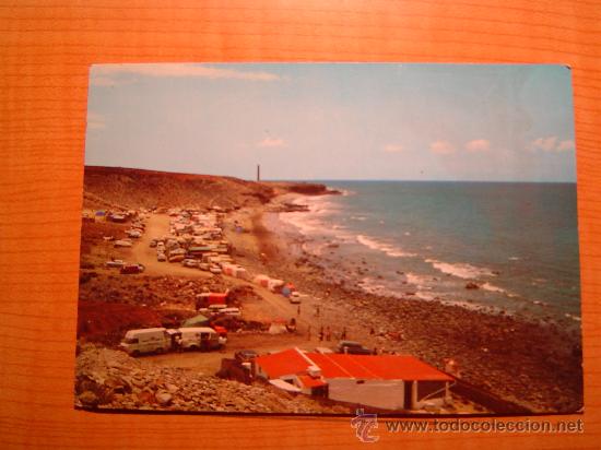 Postkarten: TARJETA POSTAL SAN FELIU DE GUIXOLS AL FONDO PLAYA DE SAN POL CIRCULADA