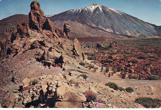 Postales: TENERIFE.CIRCULADA.TEIDE Y LAS CA&Ntilde;ADAS.