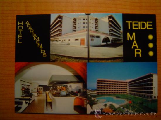 Postales: POSTAL TEIDE MAR URBANIZACION LA PAZ PUERTO DE LA CRUZ SANTA CRUZ DE TENERIFE SIN CIRCULAR