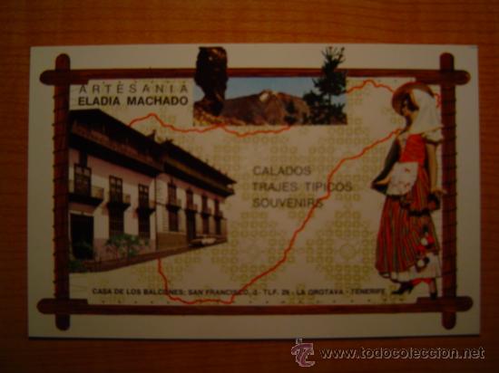 Postkarten: TARJETA POSTAL ARTESANIA ELADIA MACHADO SIN CIRCULAR
