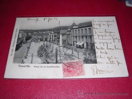 Postales: TENERIFE - PLAZA DE LA CONSTITUCION - Foto 1