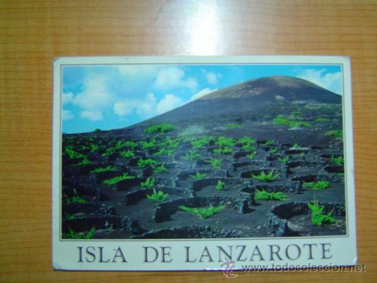 Postales: POSTAL LA GERIA LANZAROTE (ISLAS CANARIAS) CIRCULADA