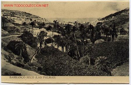 Postales: BARRANCO SECO , LAS PALMAS - Foto 1