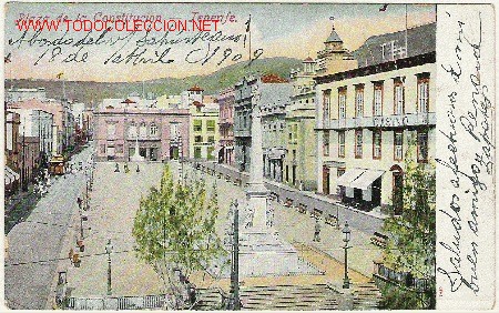Postales: TENERIFE. PLAZA DE LA CONSTITUCION - Foto 1