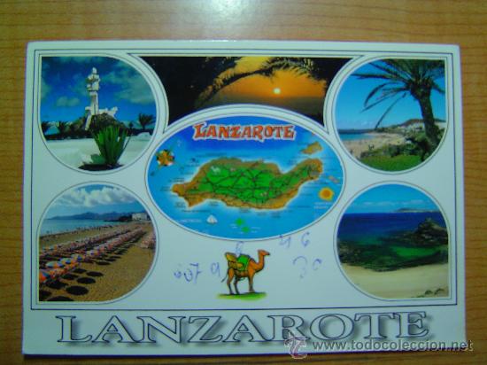 Postales: POSTAL LANZAROTE (ISLAS CANARIAS) CIRCULADA - Foto 1