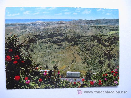 Postales: tarifa alta,caldera de bandama - Foto 1