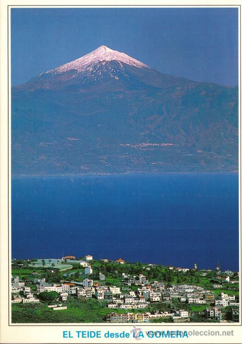 Postales: TENERIFE - EL TEIDE DESDE LA GOMERA - Foto 1