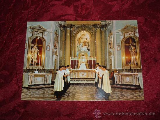Postales: monasterio desierto de las palmas,canto salve,ediciones arribas-zaragoza