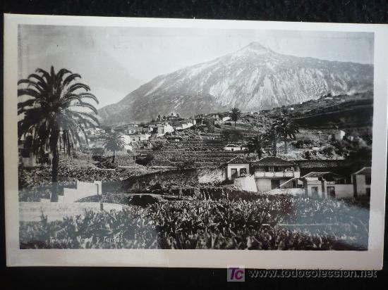 Postales: CANARIAS. SIN CIRCULAR 9X14. EL TEIDE - Foto 1
