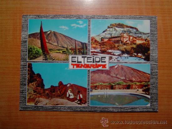 Postales: POSTAL EL TEIDE TENERIFE SIN CIRCULAR - Foto 1
