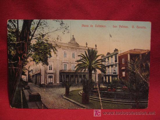 Postales: LAS PALMAS - PLAZA DE CAIRASCO - Foto 1