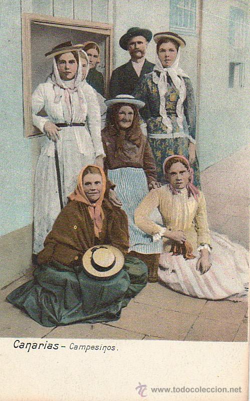 Postales: CANARIAS - CAMPESINOS. - Foto 1