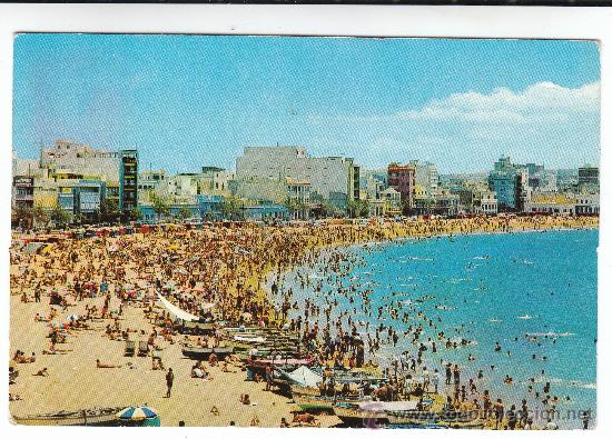 Postales: LAS PALMAS DE GRAN CANARIA - N&ordm; 281. PLAYA DE LAS CANTERAS