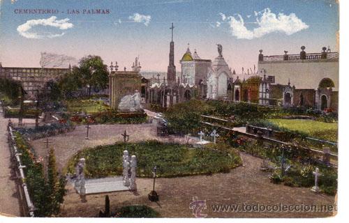 Postales: N&ordm; 3197 POSTAL CEMENTERIO LAS PALMAS - Foto 1