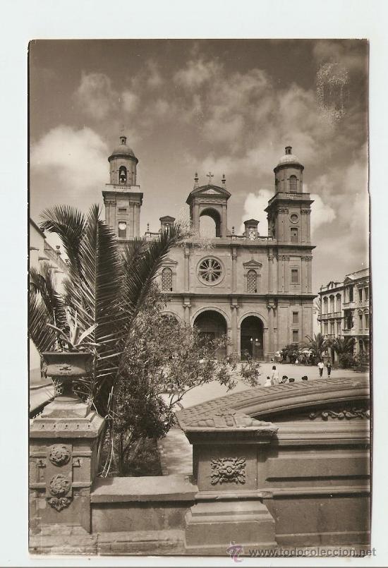 Postales: las Palmas de Gran Canaria - Catedral 1969