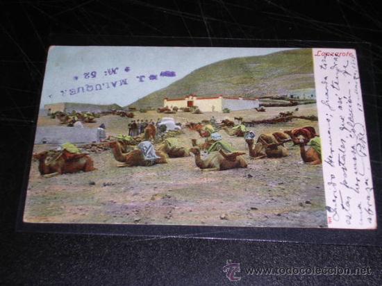 Postales: LANZAROTE - CIRCULADA 1905 - Foto 1