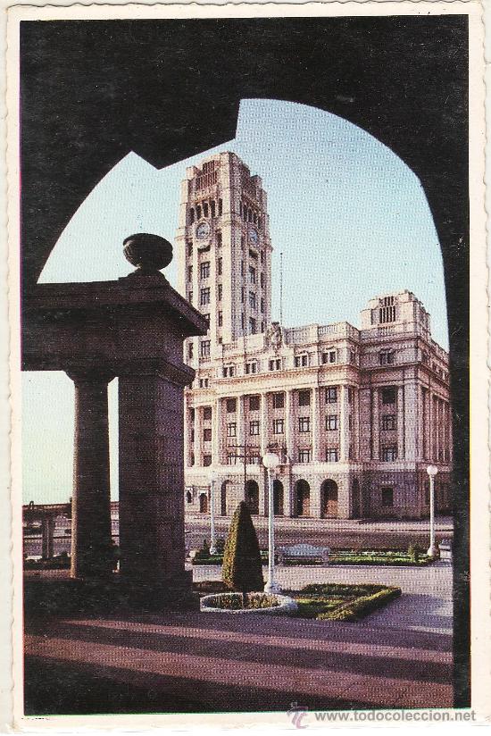 Postales: santa cruz de tenerife - plz espa&ntilde;a / palacio cabildo - ed romero - a&ntilde;o 1958 - escrita