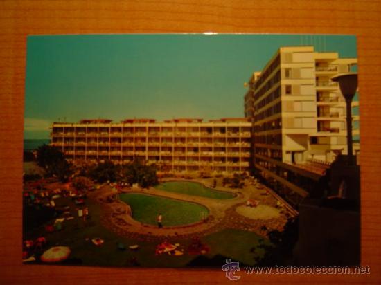 Postales: `POSTAL PUERTO DE LA CRUZ (TENERIFE) GRAN HOTEL TENERIFE PLAYA PISCINA  SIN CIRCULAR