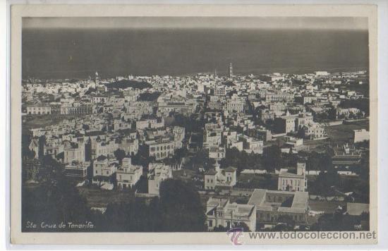 Postales: TARJETA POSTAL DE SANTA CRUZ DE TENERIFE VISTA GENERAL ISLAS CANARIAS
