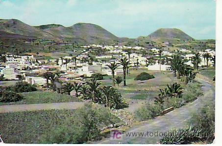Postales: LANZAROTE.N&ordm; 2083.VALLE DE HARIA.CIRCULADA.ED-ARRIBAS