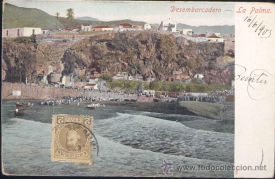 Postales: LA PALMA.-DESEMBARCADERO - Foto 1