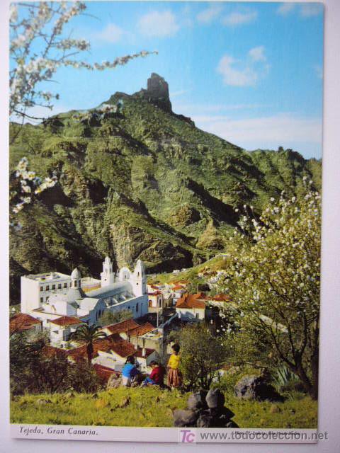 Postales: TEJEDA.  GRAN CANARIA.  JOHN HINDE. - Foto 1