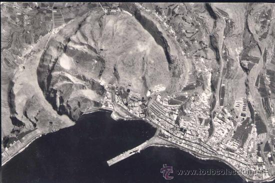 Postales: SANTA CRUZ DE LA PALMA8CANARIAS).-VISTA A&Eacute;REA